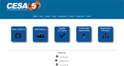 Desktop Screenshot of cesa5.org